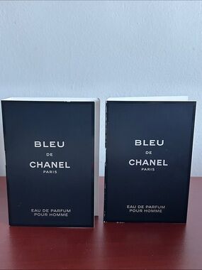 2x Chanel Bleu de Chanel Pour Homme samples 1.5ml